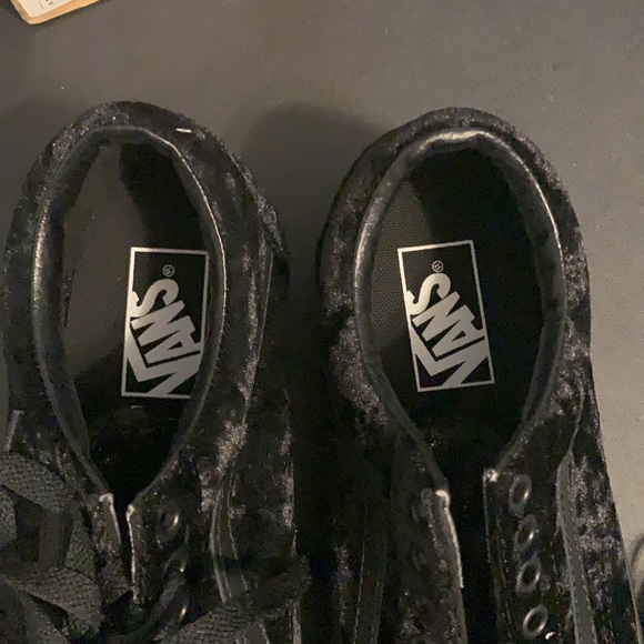 Classic Velvet black vans - Picture 4 of 4